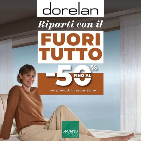 Dorelan Fuori Tutto - Fino al 50%