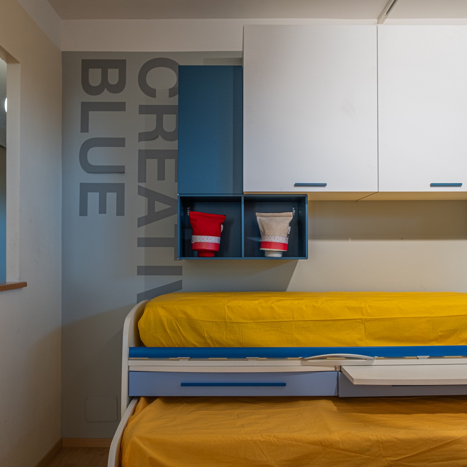 CAMERETTA CREATIVE BLUE MORETTI COMPACT 2