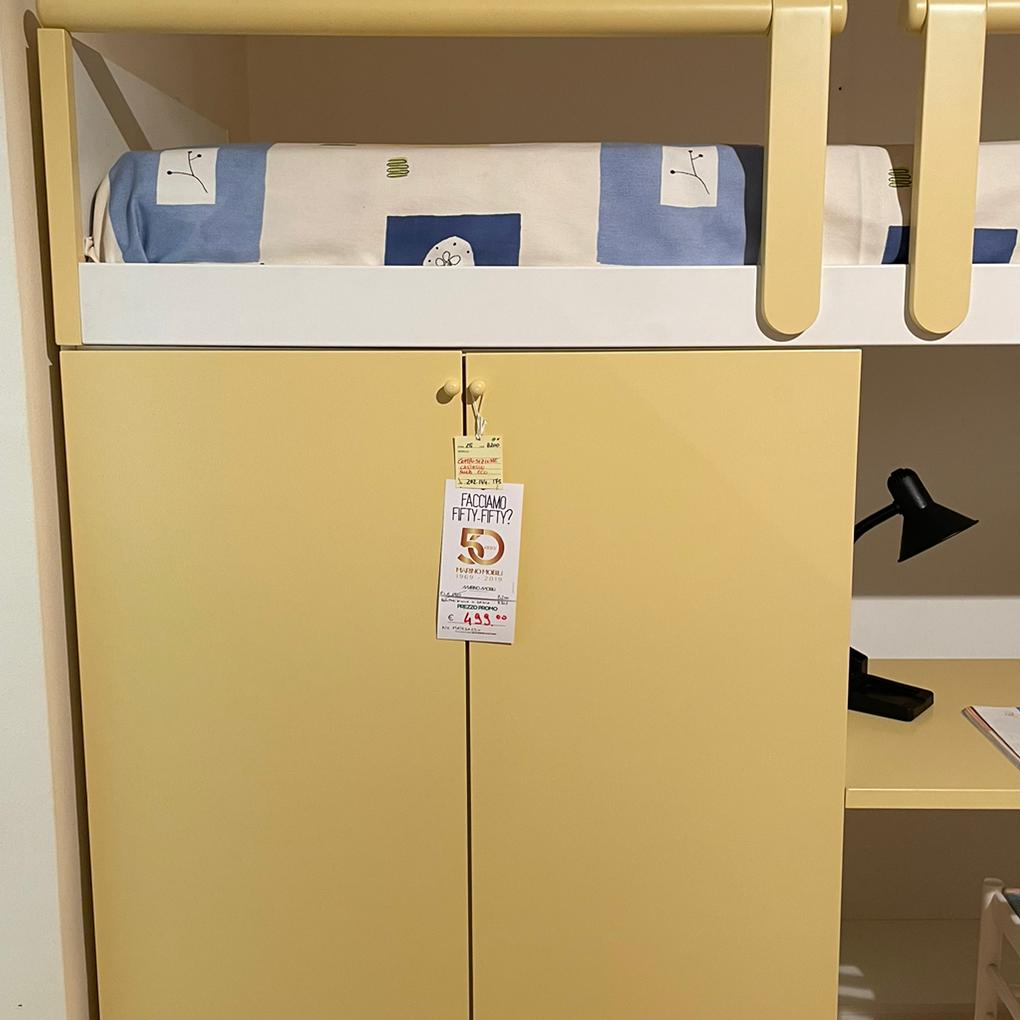Letto a Castello Giessegi Mod. ECO Giallo e Bianco GIESSEGI 2